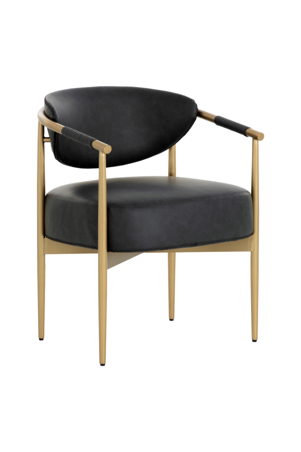 Leather Look Rope Dining Chair by Splendido Heloise, alternate view 19