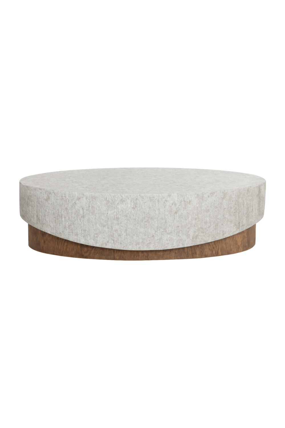 Gray Concrete Indoor/Outdoor Coffee Table by Splendido Leda, alternate view 5