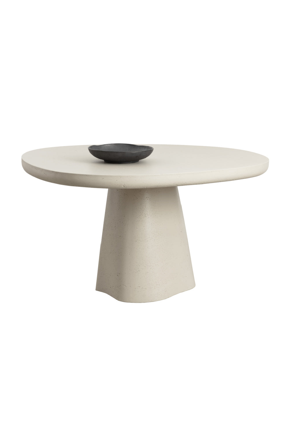 Sculptural Indoor/Outdoor Concrete Dining Table by Splendido Celica Outdoor Dining Table, alternate view 3