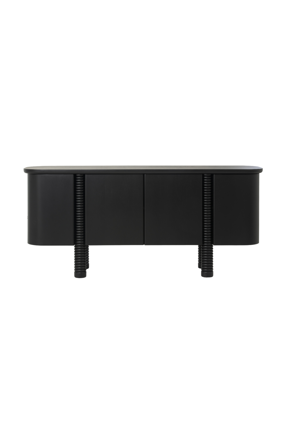 Black Oak 4-Door Sideboard by Splendido Magnus