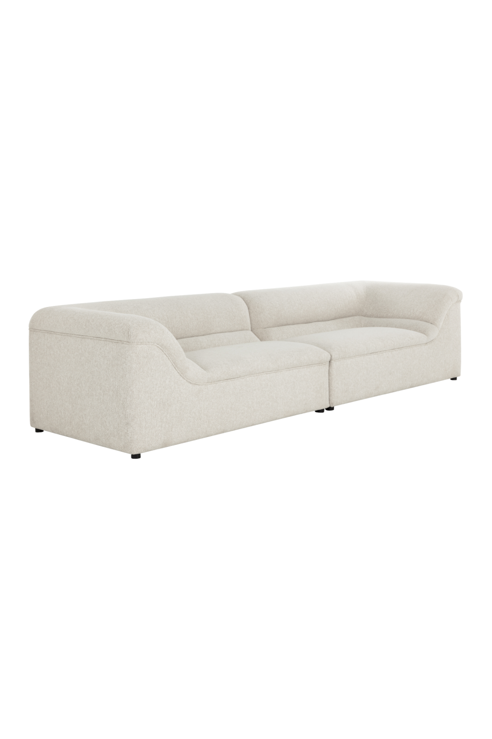 Modern Minimalist Fabric Sofa by Splendido Gladys, alternate view 3