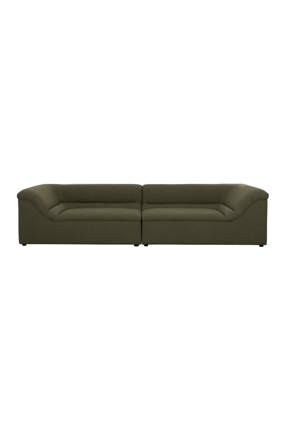 Modern European furniture - Modern Minimalist Fabric Sofa - www.oroa.com
