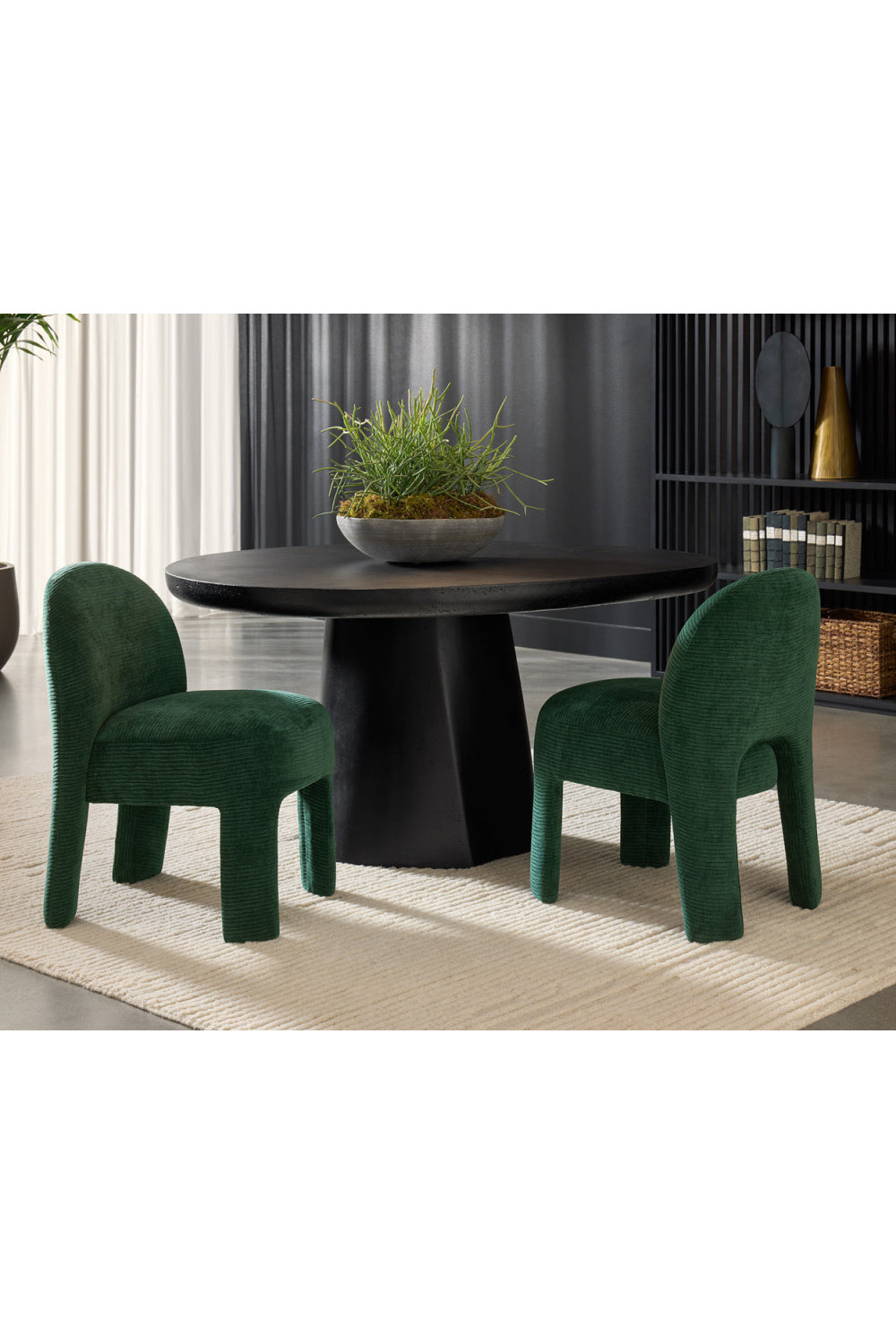 Ribbed Fabric Dining Chair by Splendido Myrtle, alternate view 14