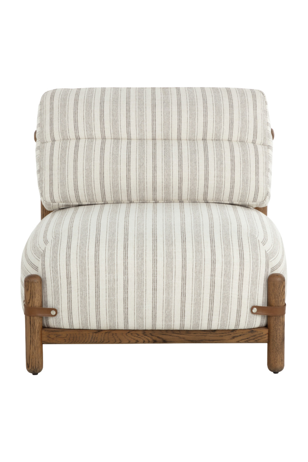 Stripe Pattern Lounge Chair by Splendido Holst Accent Chair, alternate view 3