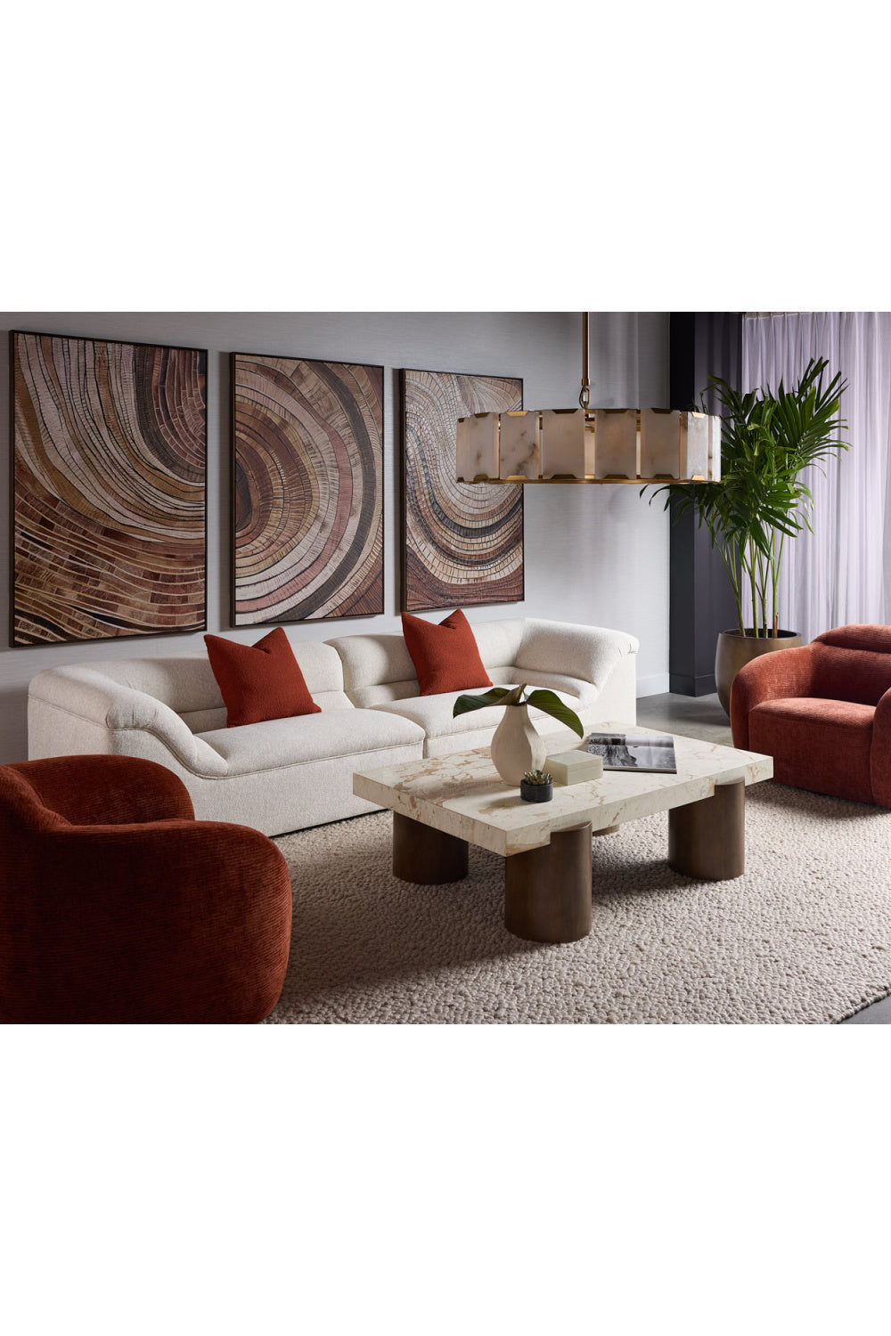 Modern Swivel Lounge Chair by Splendido Ismo Accent Chair, alternate view 22