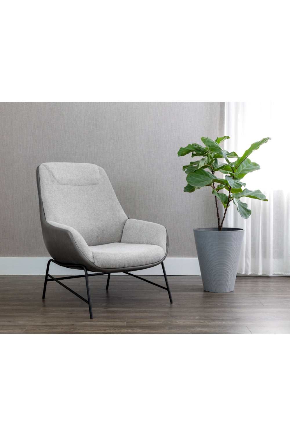 Leather Exterior Lounge Chair by Splendido Lucier Accent Chair, alternate view 21