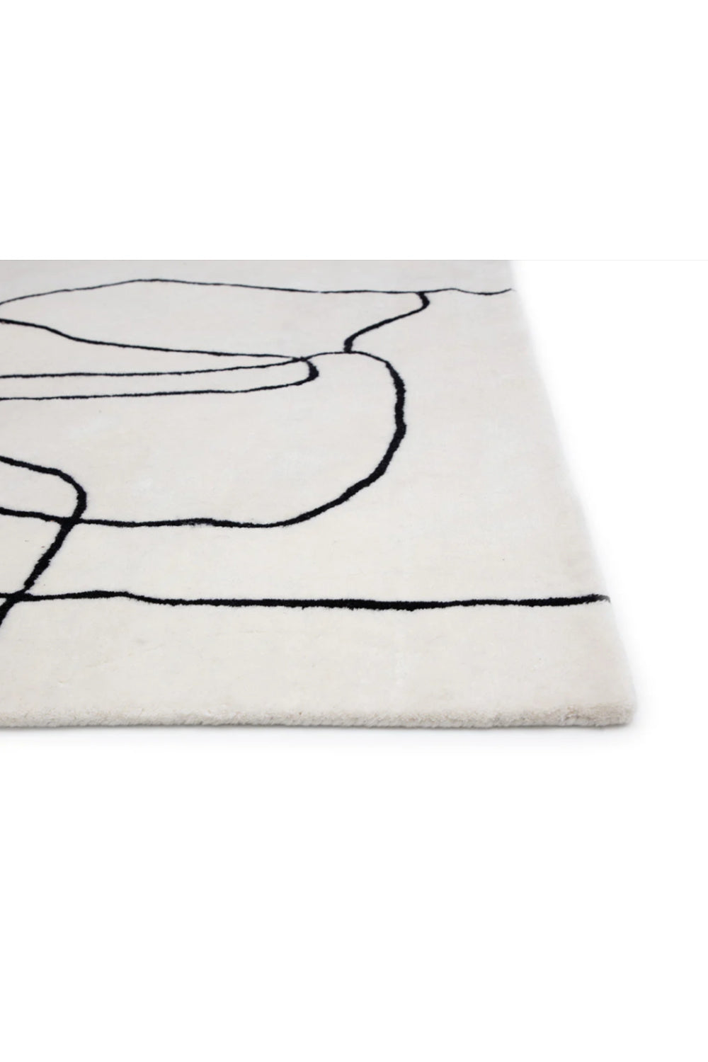 Organic Texture Wool Rug by Splendido Tilda, alternate view 3