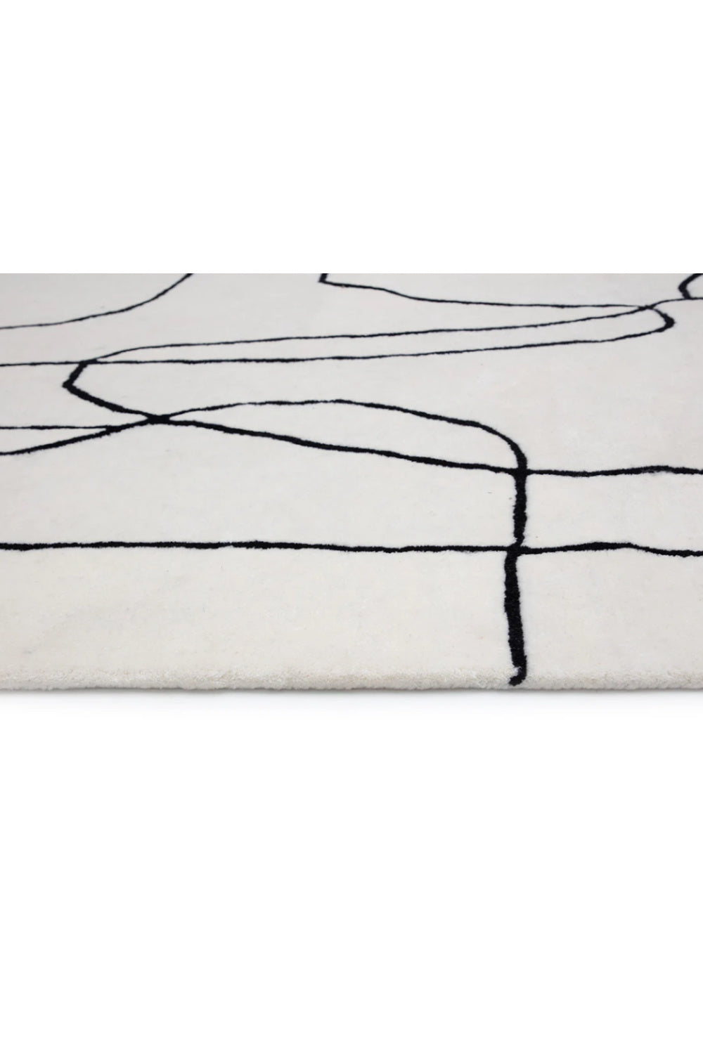 Organic Texture Wool Rug by Splendido Tilda, alternate view 4