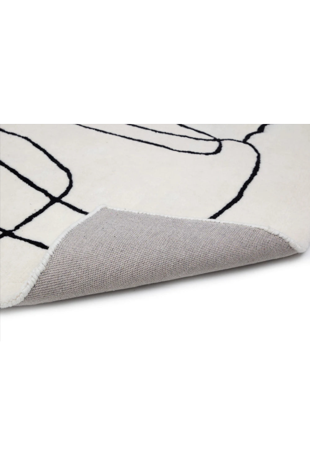 Organic Texture Wool Rug by Splendido Tilda, alternate view 5