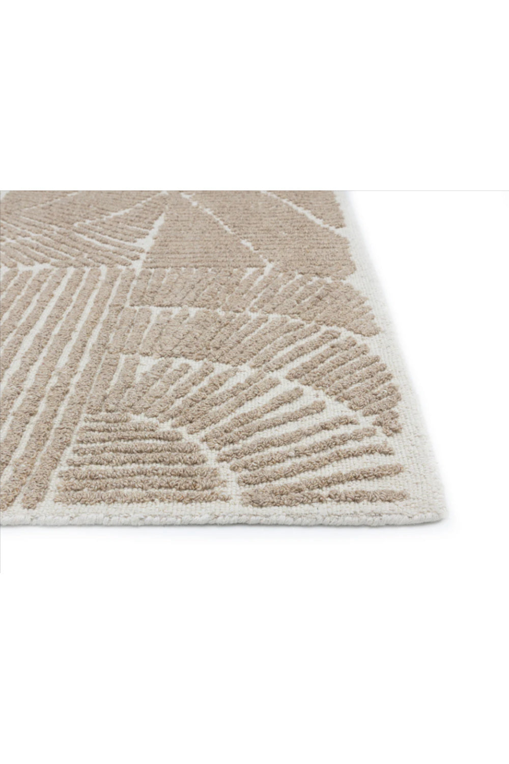 Taupe Wool-Viscose Area Rug by Splendido Corinthia, alternate view 3