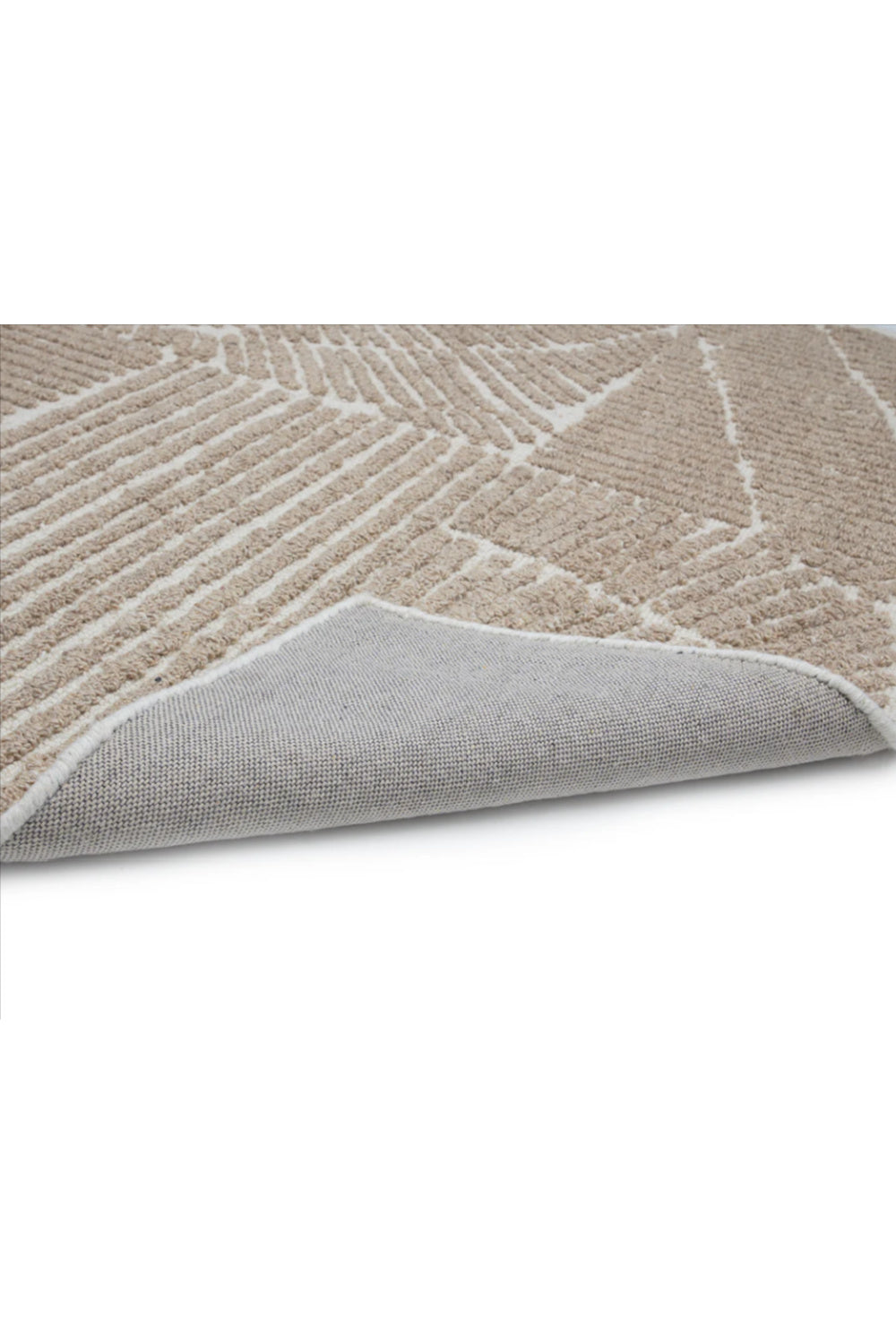 Taupe Wool-Viscose Area Rug by Splendido Corinthia, alternate view 4