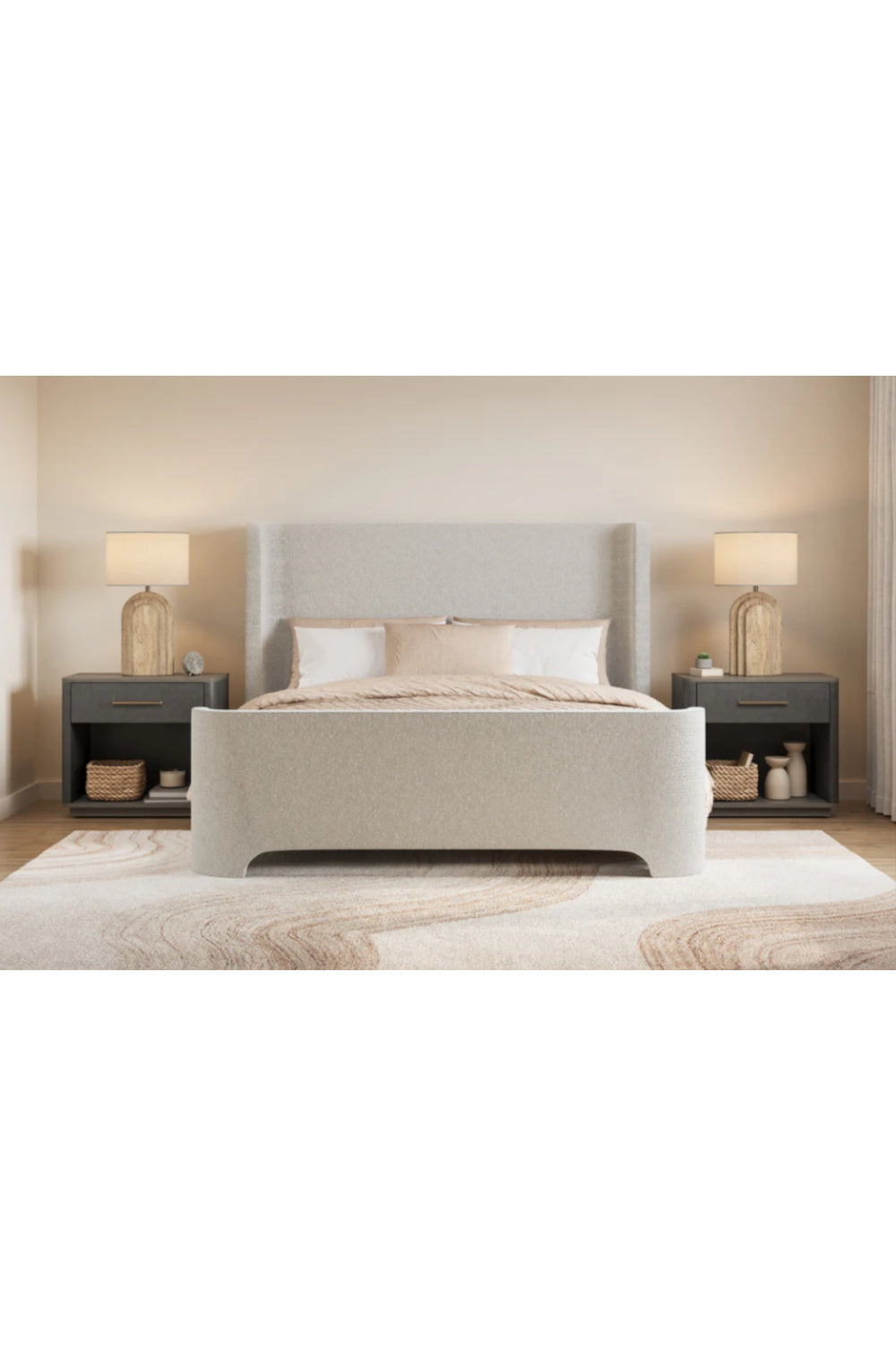 Hand-Tufted Wool Area Rug by Splendido Sanibel, alternate view 7