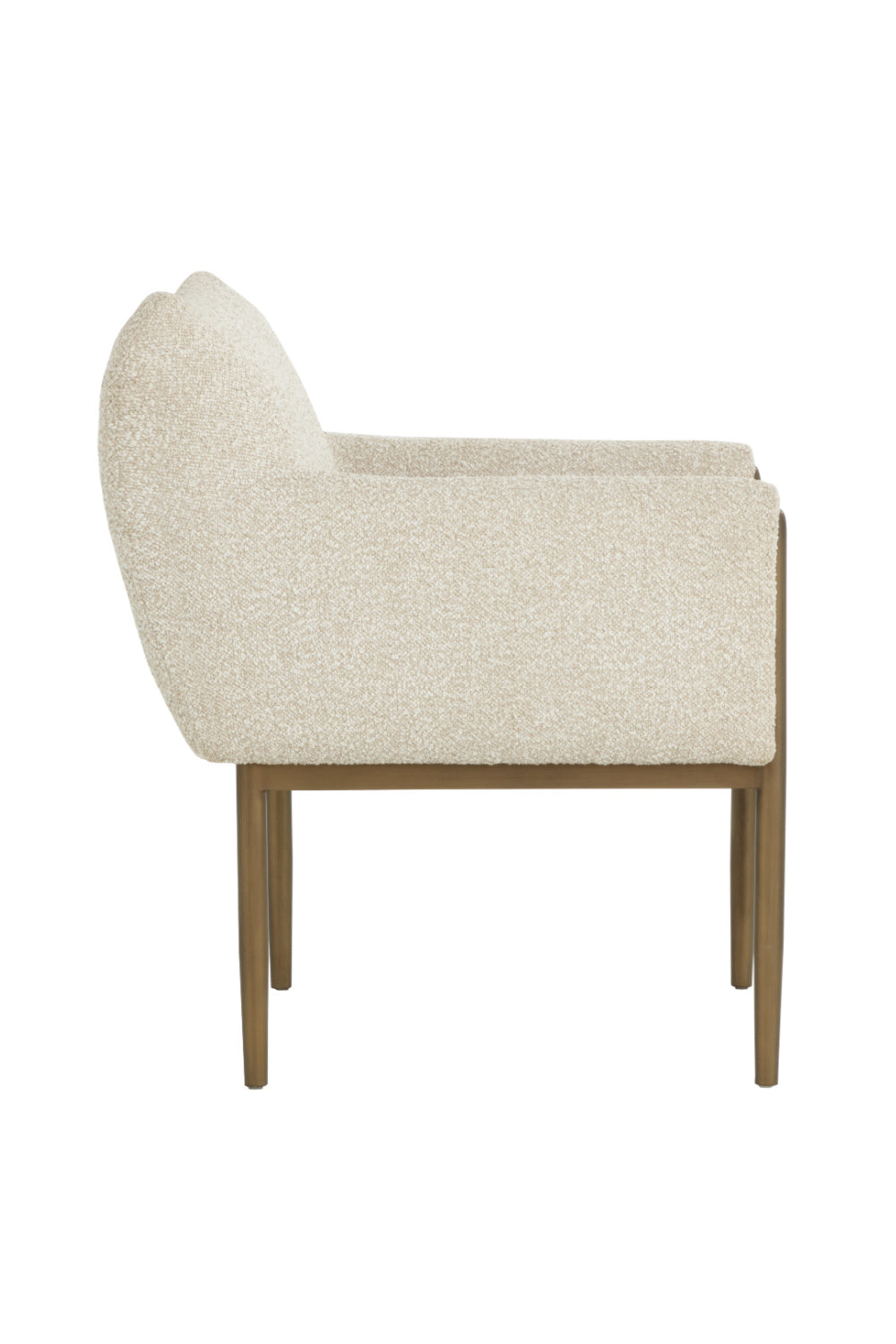 Bronze Legged Dining Armchair by Splendido Olea Dining Chair, alternate view 4