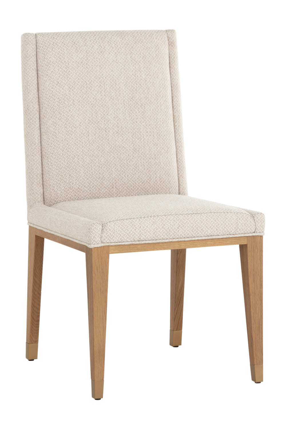 Rustic Oak Base Dining Chairs (2) by Splendido Kalla, alternate view 3