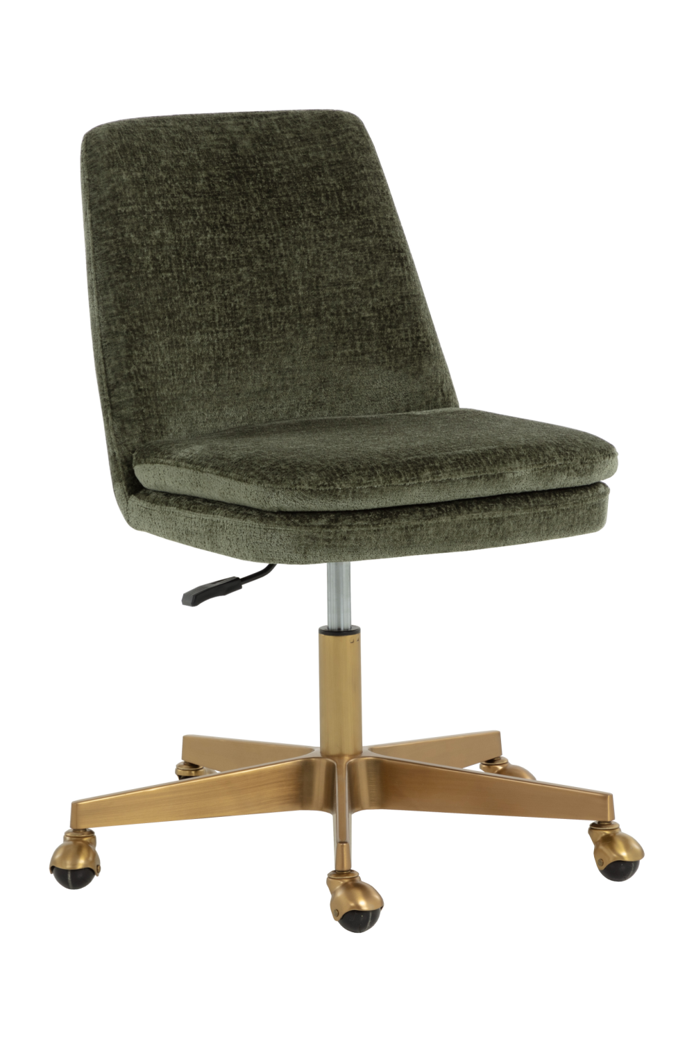 Matte Gold Base Office Chair by Splendido Berget Accent Chair