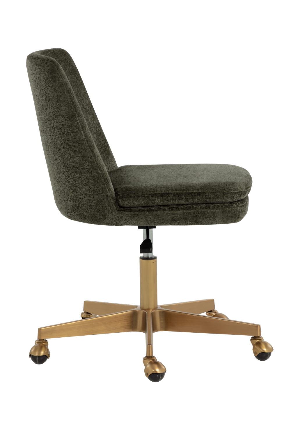 Matte Gold Base Office Chair by Splendido Berget Accent Chair, alternate view 4