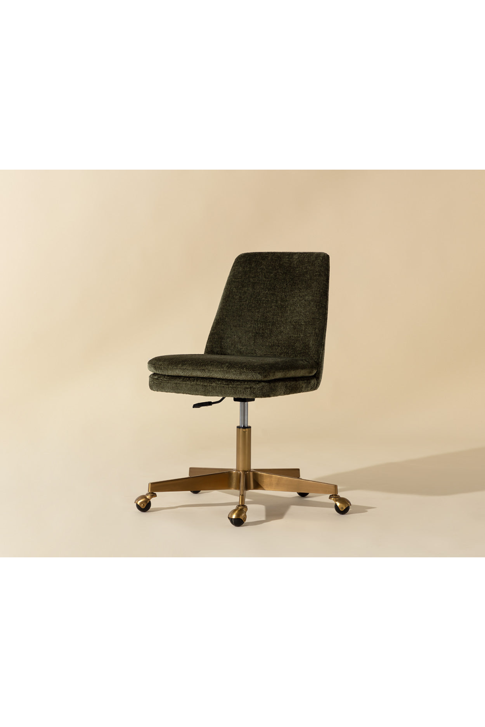 Matte Gold Base Office Chair by Splendido Berget Accent Chair, alternate view 8