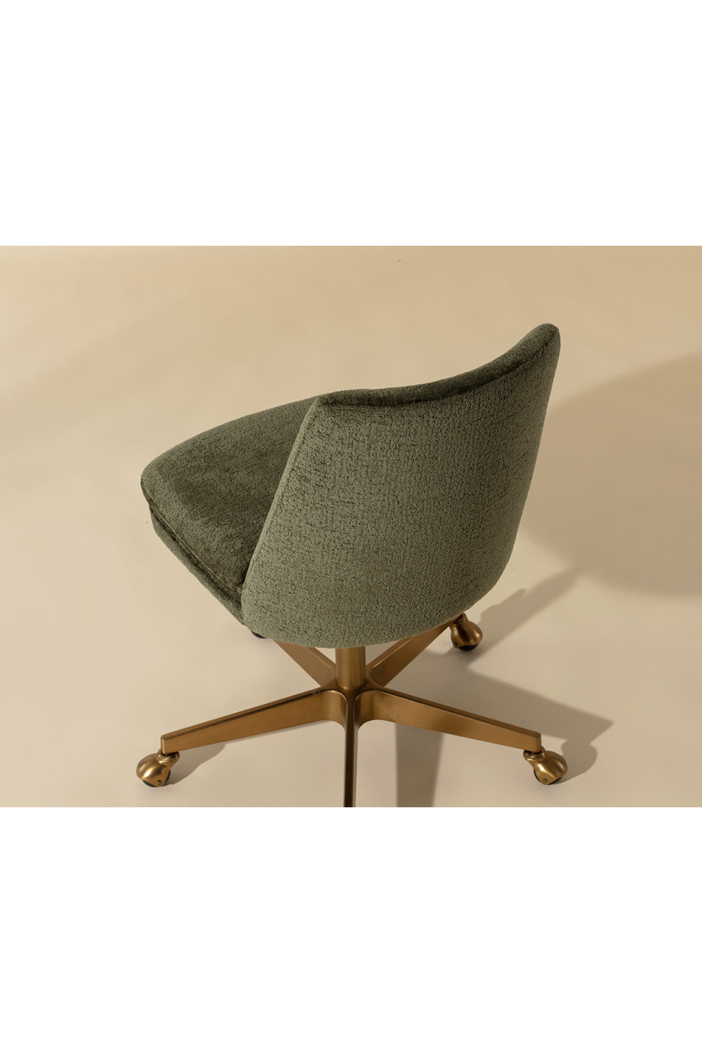 Matte Gold Base Office Chair by Splendido Berget Accent Chair, alternate view 10