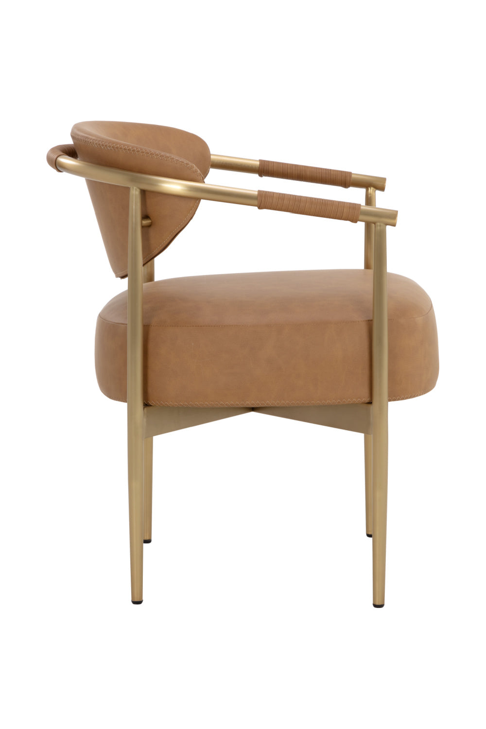 Leather Look Rope Dining Chair by Splendido Heloise, alternate view 11