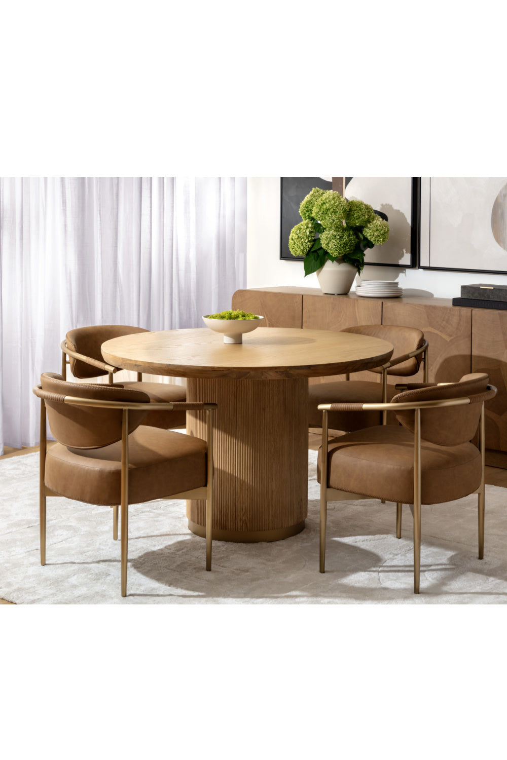 Leather Look Rope Dining Chair by Splendido Heloise, alternate view 16