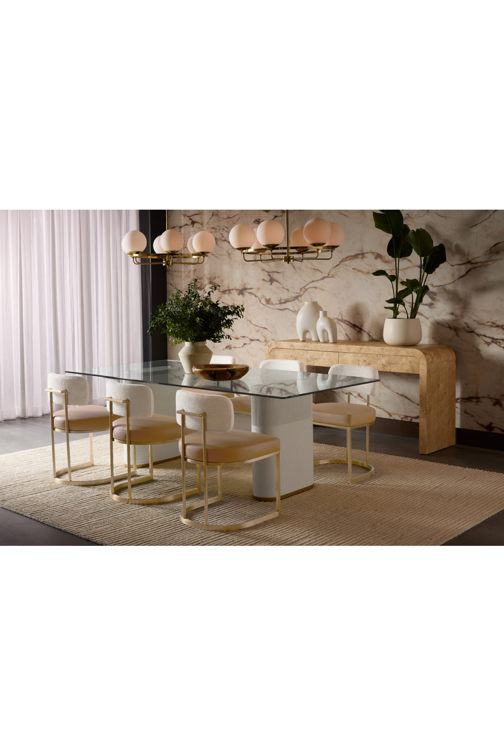 Two-Toned Cantilevered Dining Chair by Splendido Larissa, alternate view 25