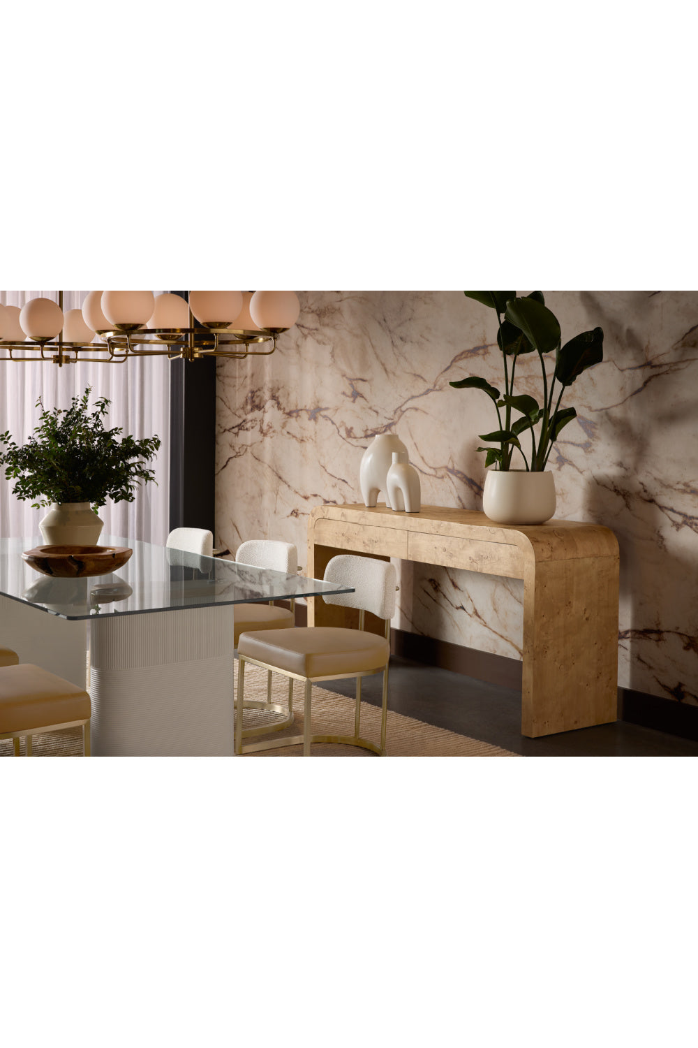 Two-Toned Cantilevered Dining Chair by Splendido Larissa, alternate view 26