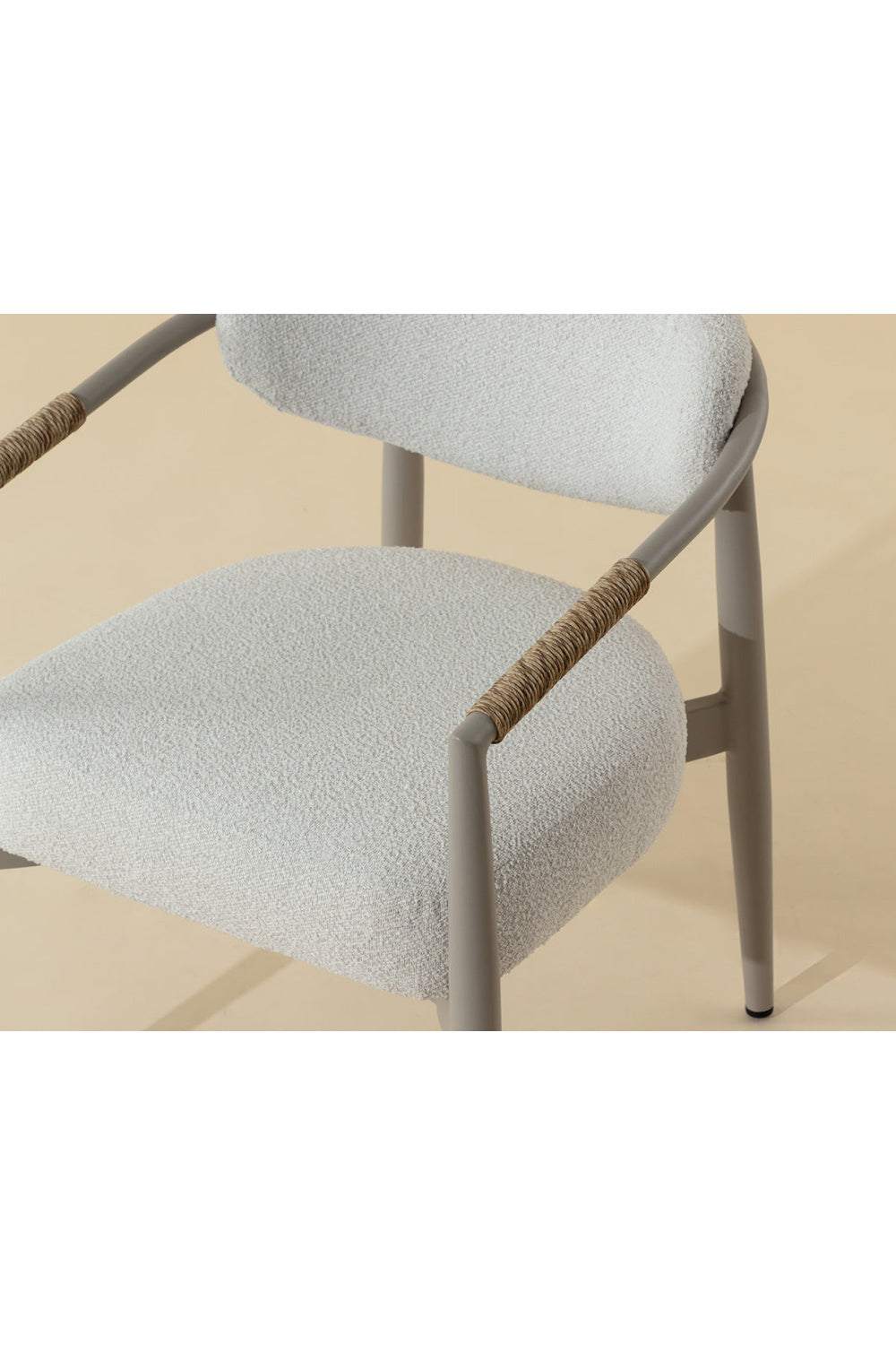 Sleek Indoor/Outdoor Dining Armchair by Splendido Marita Outdoor Dining Chair, alternate view 8