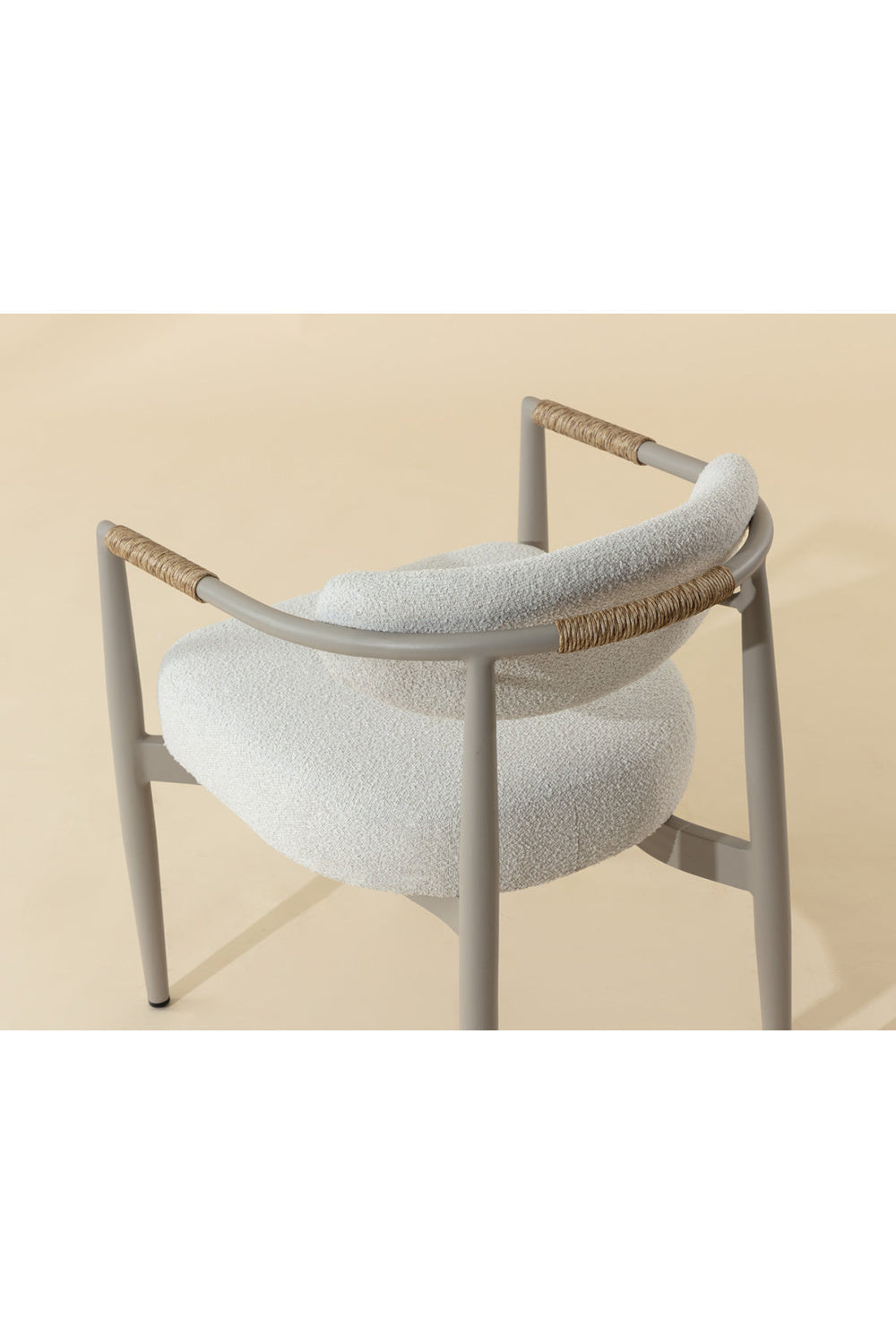 Sleek Indoor/Outdoor Dining Armchair by Splendido Marita Outdoor Dining Chair, alternate view 10