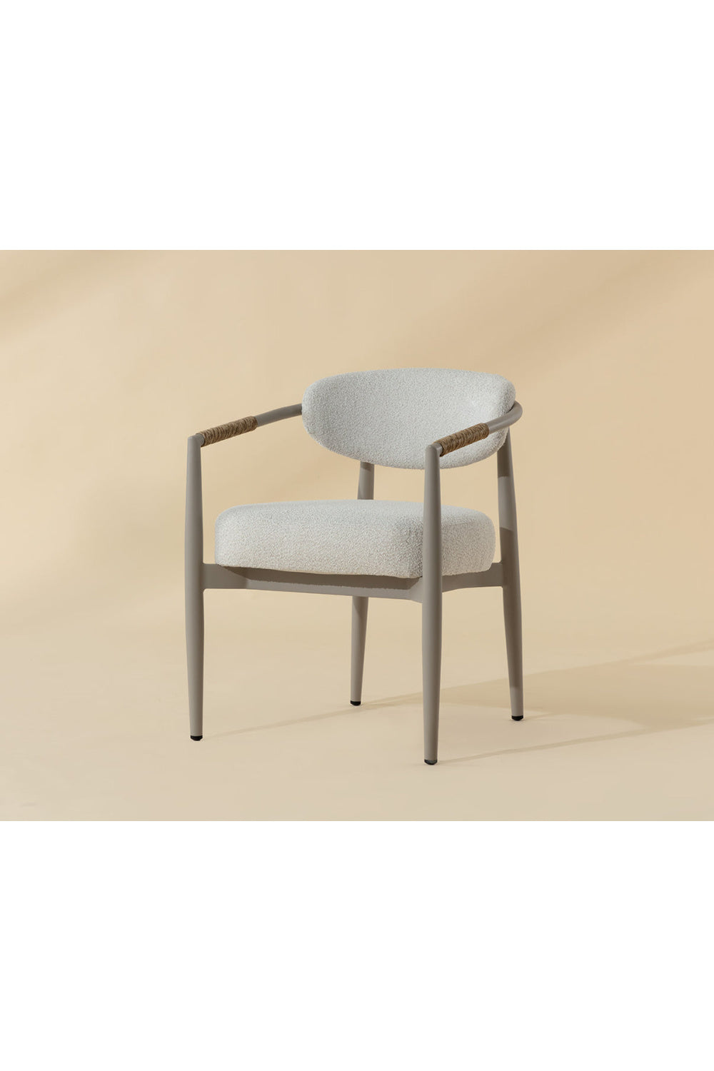 Sleek Indoor/Outdoor Dining Armchair by Splendido Marita Outdoor Dining Chair, alternate view 7