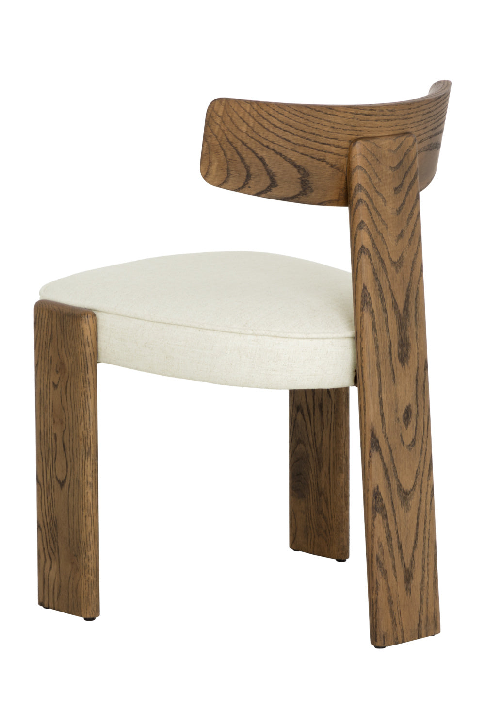 Oak Framed 3-Legged Dining Chairs (2) by Splendido Horton, alternate view 5
