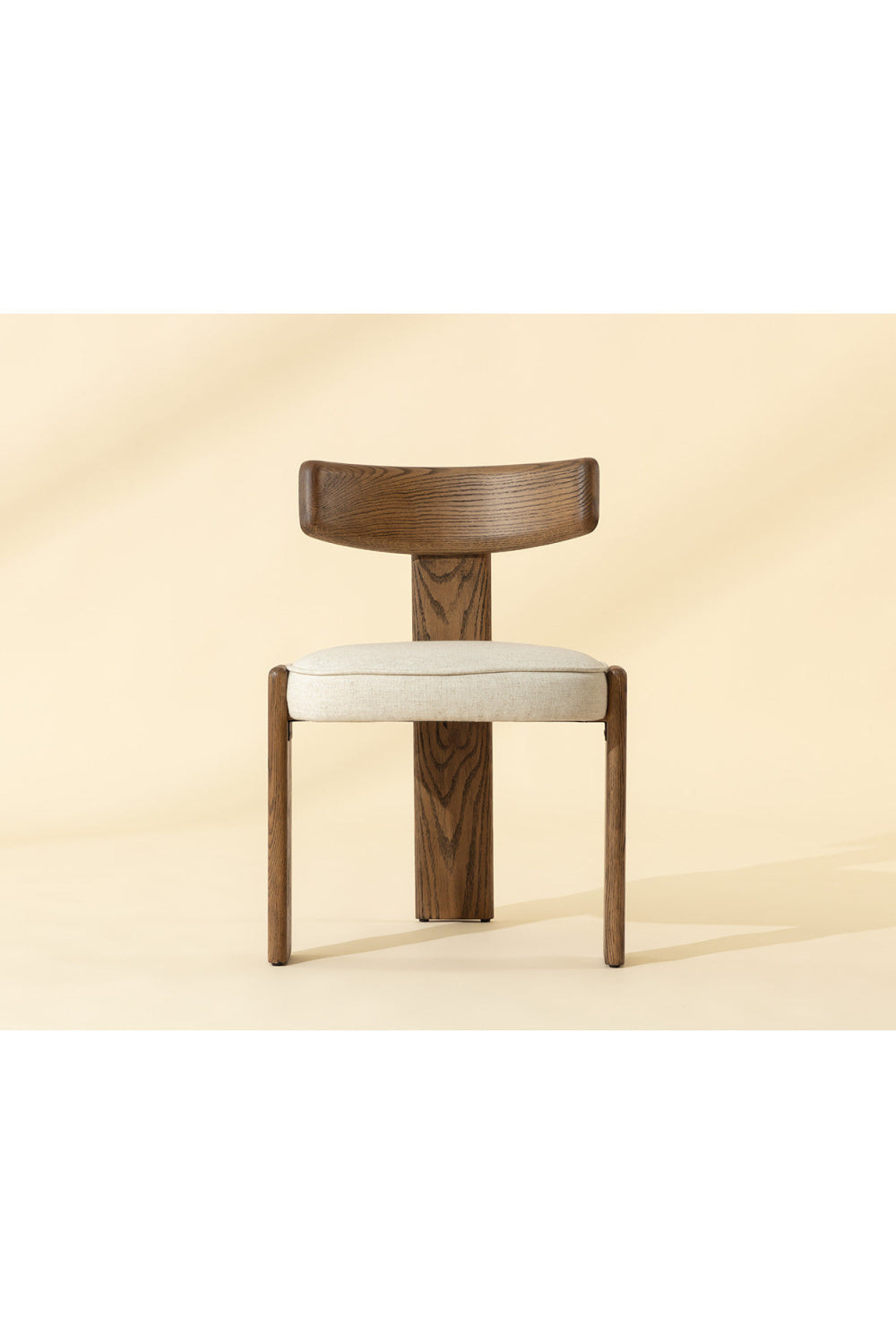 Oak Framed 3-Legged Dining Chairs (2) by Splendido Horton, alternate view 7