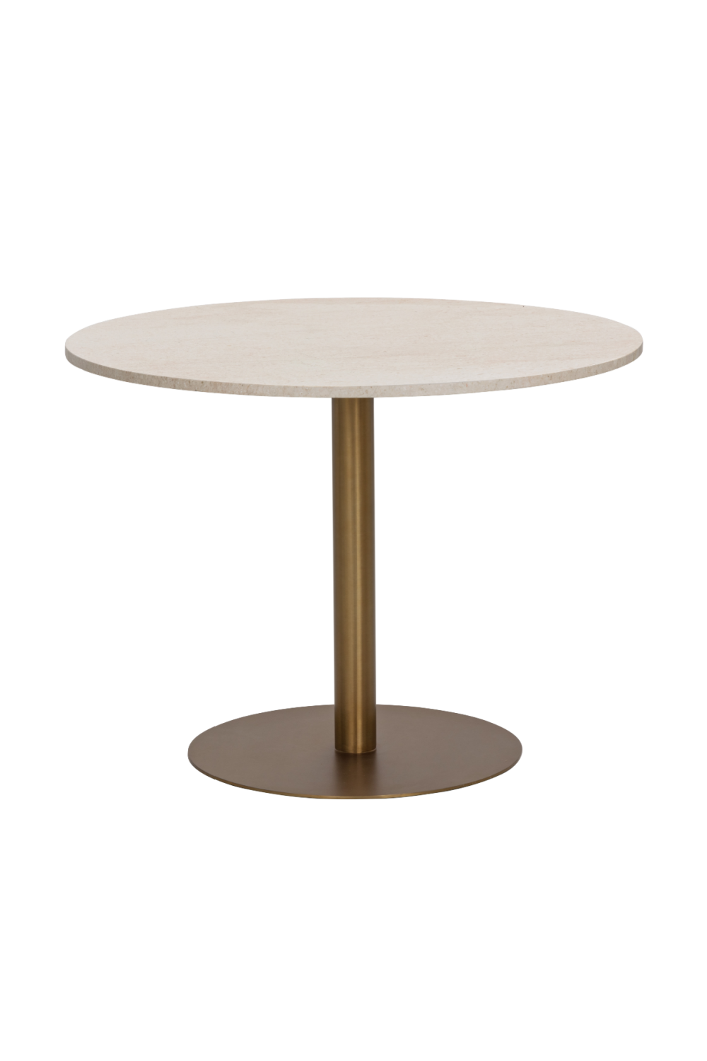 White Marble Round Bistro Table by Splendido Iska Dining Table