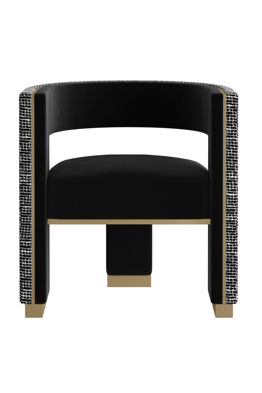 Curved 3-Legged Dining Chair by Splendido Adamina, alternate view 13