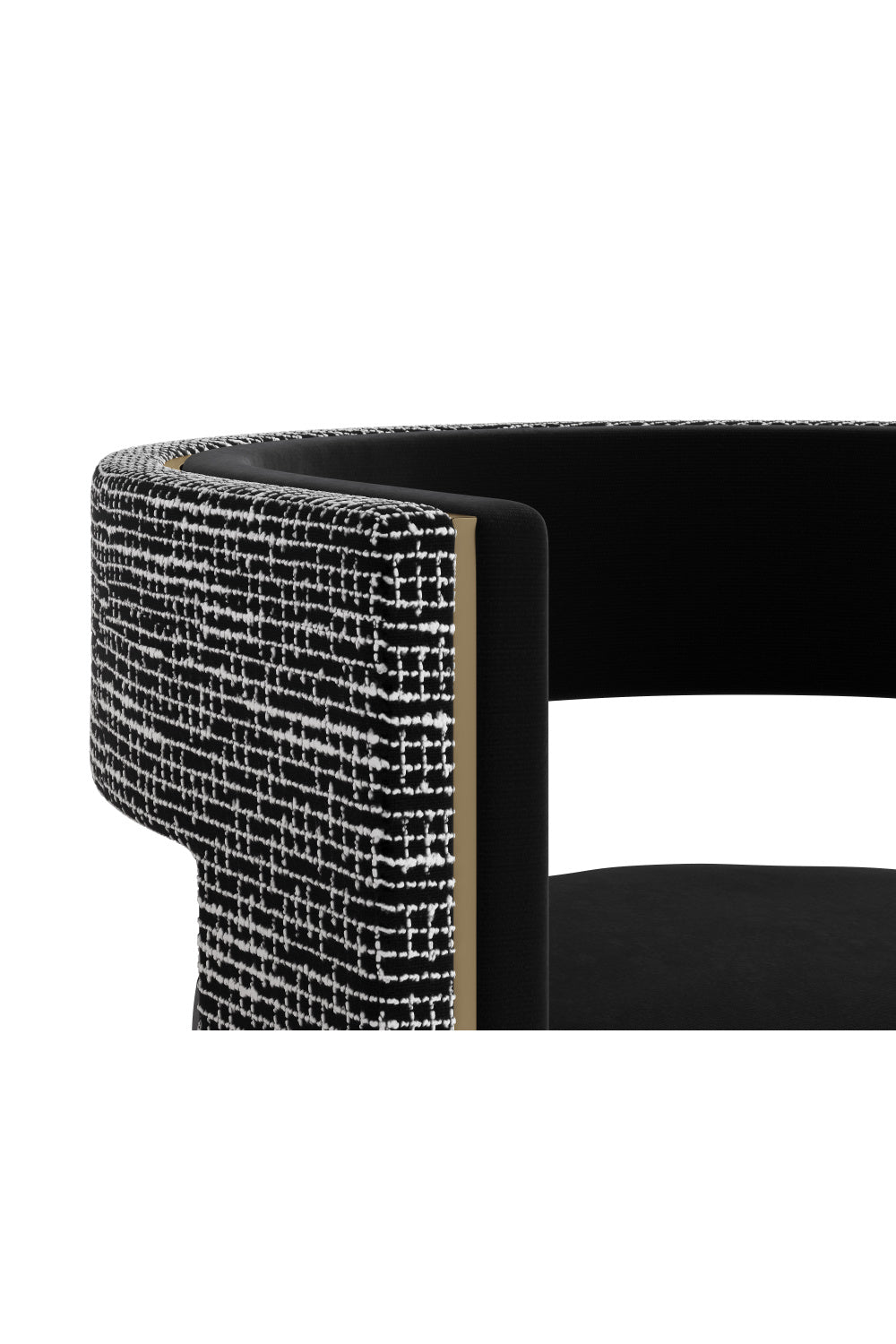 Curved 3-Legged Dining Chair by Splendido Adamina, alternate view 18