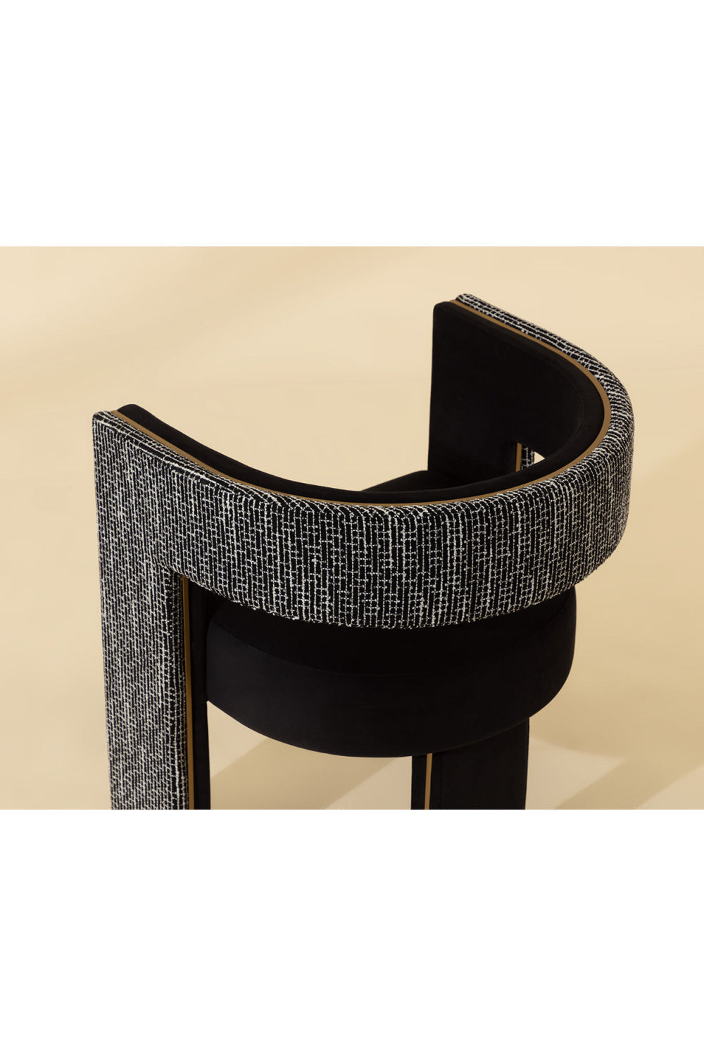 Curved 3-Legged Dining Chair by Splendido Adamina, alternate view 21