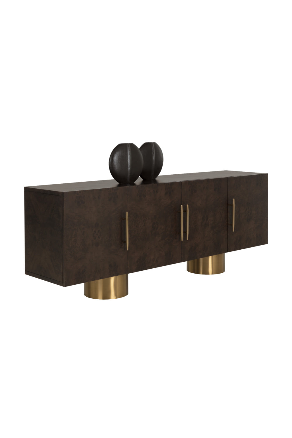 Maple Burl 4-Door Sideboard by Splendido Kresteven, alternate view 4