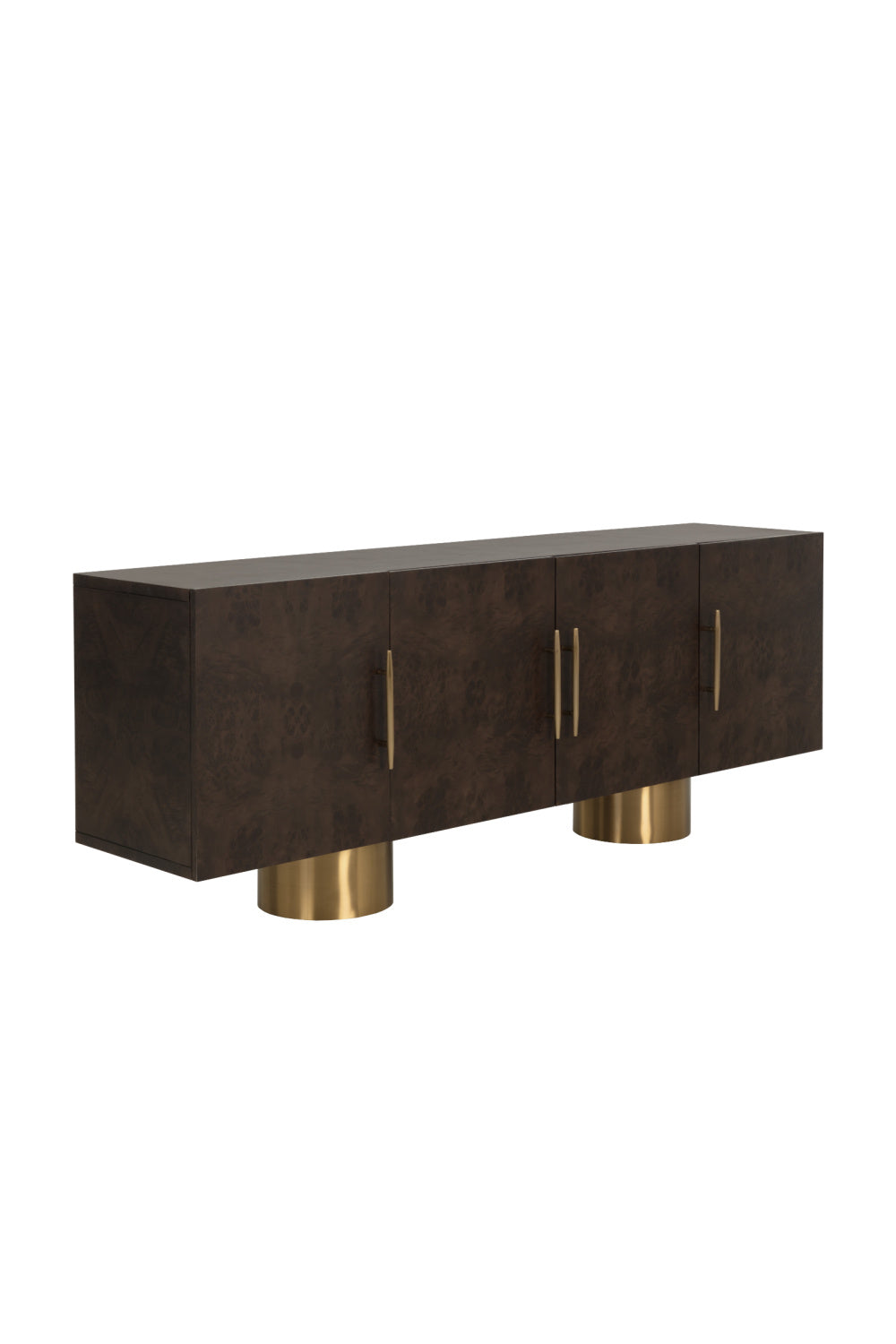 Maple Burl 4-Door Sideboard by Splendido Kresteven, alternate view 5