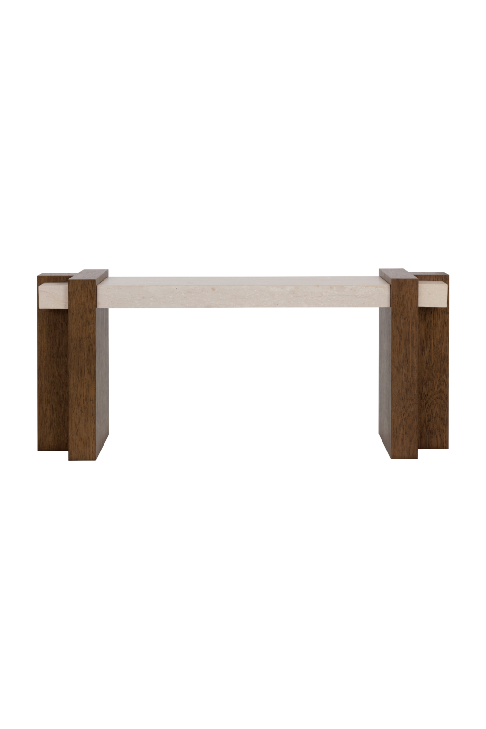 Interlocked Wooden Legs Console Table by Splendido Minerva