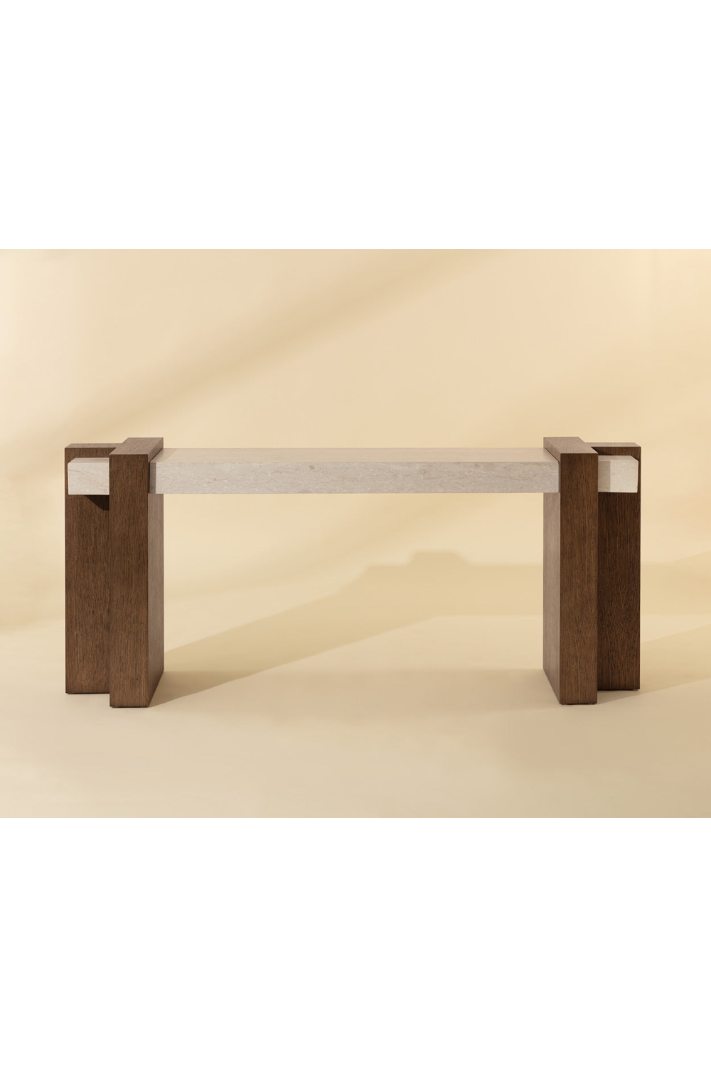 Interlocked Wooden Legs Console Table by Splendido Minerva, alternate view 7