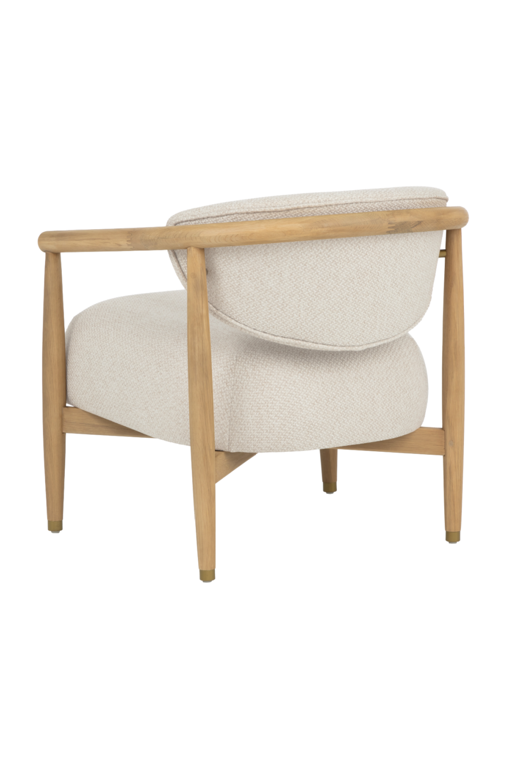 Oak Framed Lounge Chair by Splendido Sigrid Accent Chair, alternate view 5