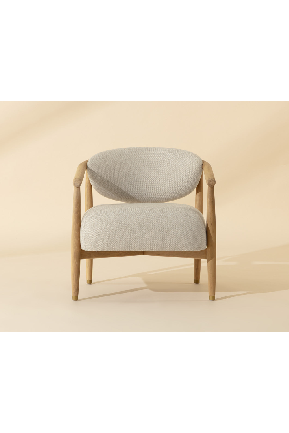Oak Framed Lounge Chair by Splendido Sigrid Accent Chair, alternate view 7