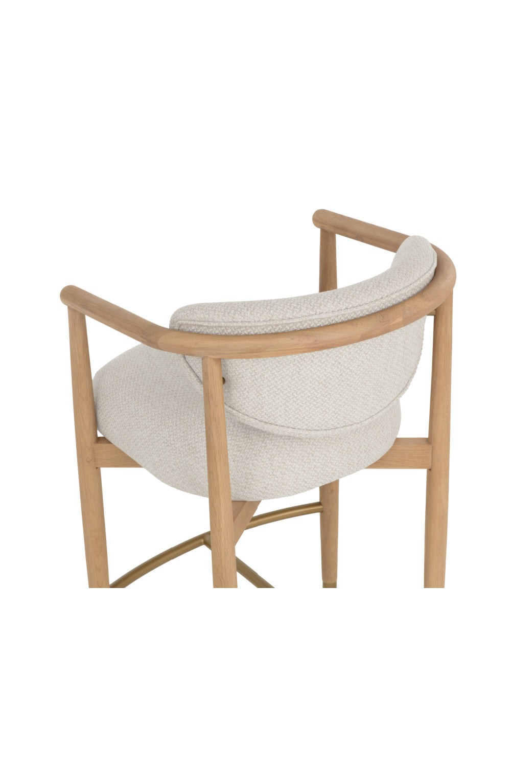 Oak Framed Counter Stool by Splendido Sigrid, alternate view 5
