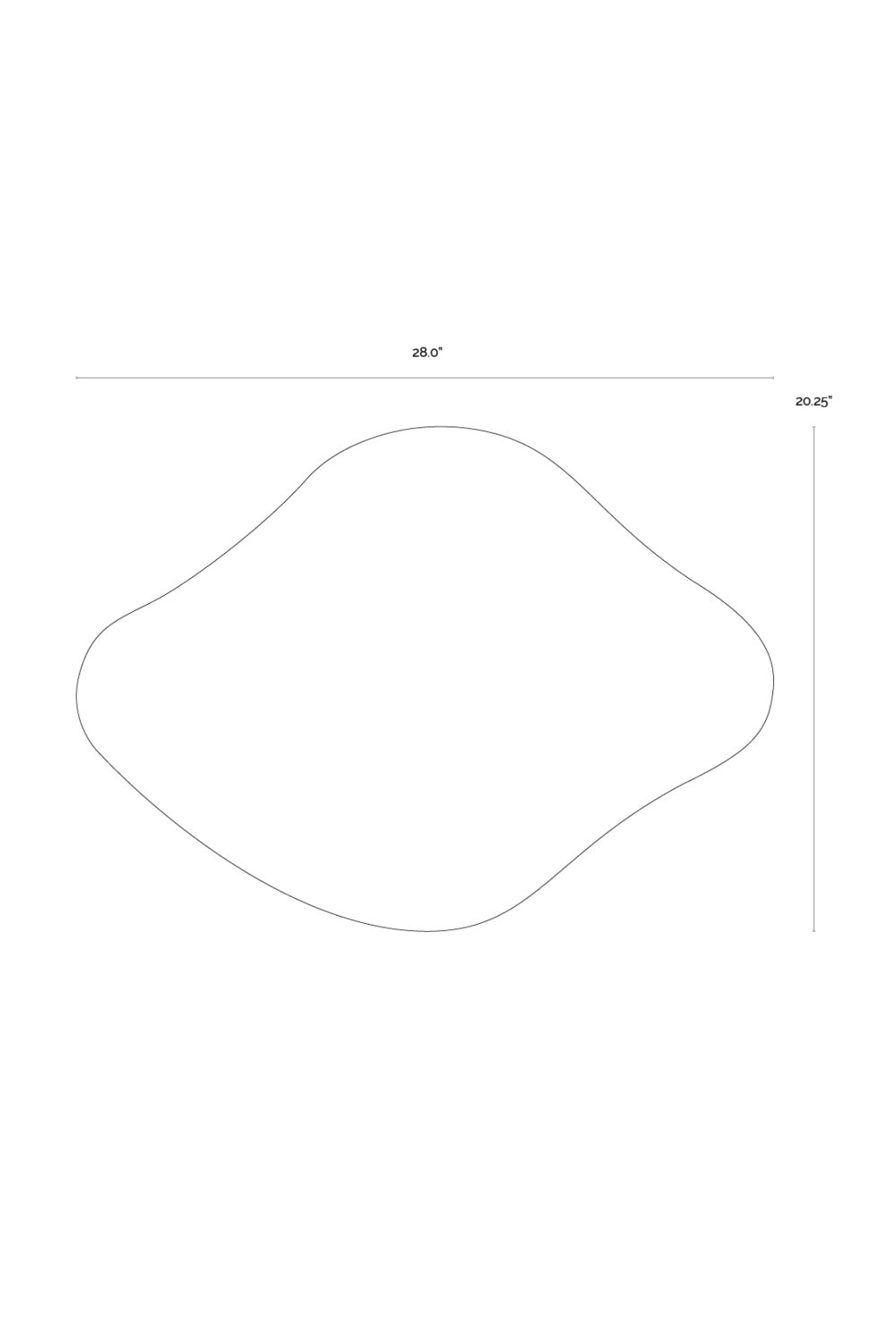 Freeform Burl Veneer Nightstand | Splendido Fern | Oroa.com