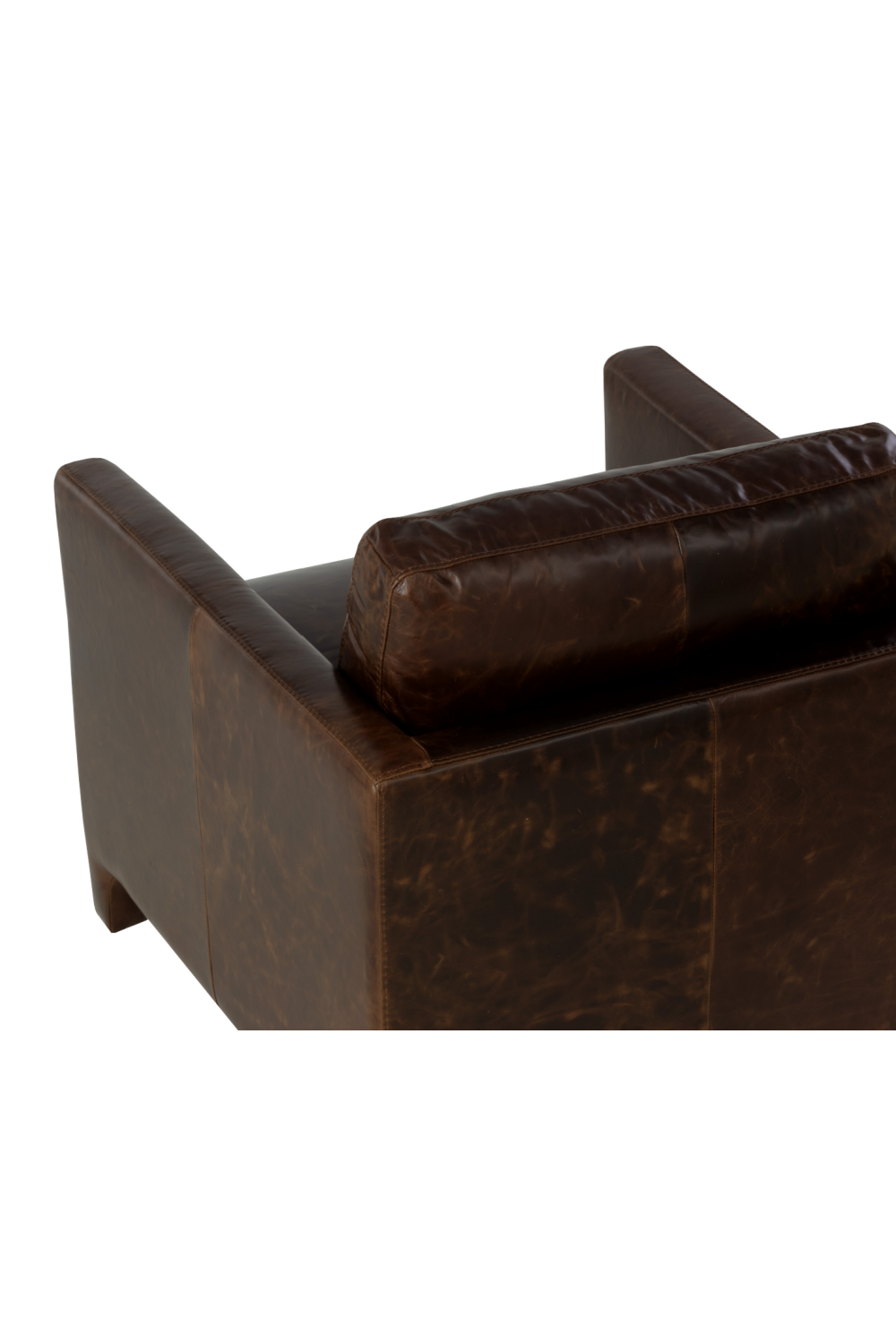 Bovine Leather Lounge Chair | Splendido Rodney