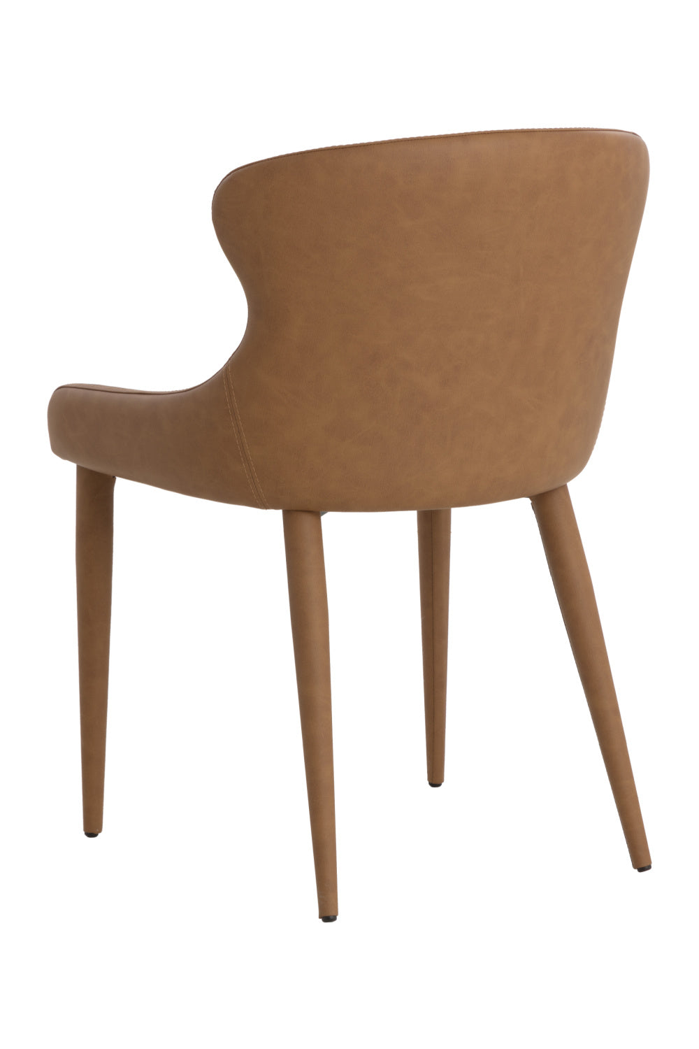 Leather Look Modern Dining Chairs (2) by Splendido Evora, alternate view 5