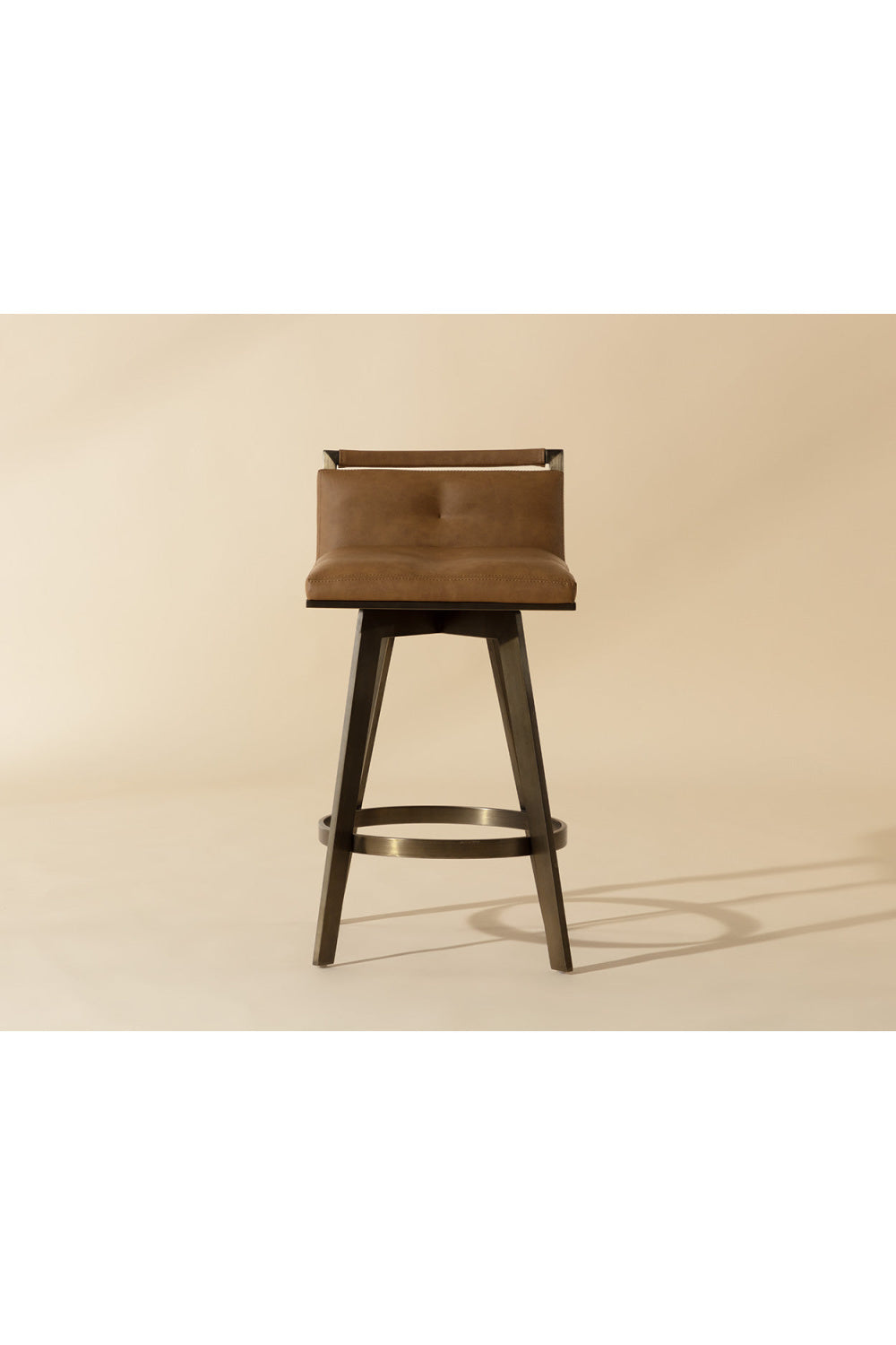 Swivel Counter Stool with Metal Frame by Splendido Arizona, alternate view 18