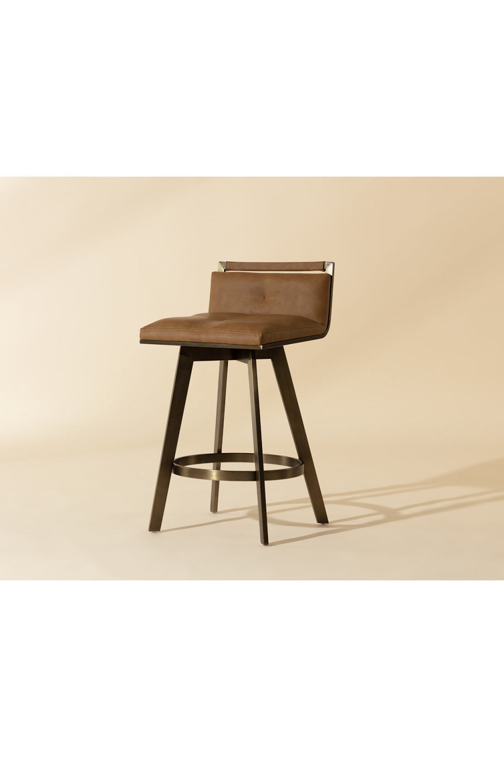 Swivel Counter Stool with Metal Frame by Splendido Arizona, alternate view 19