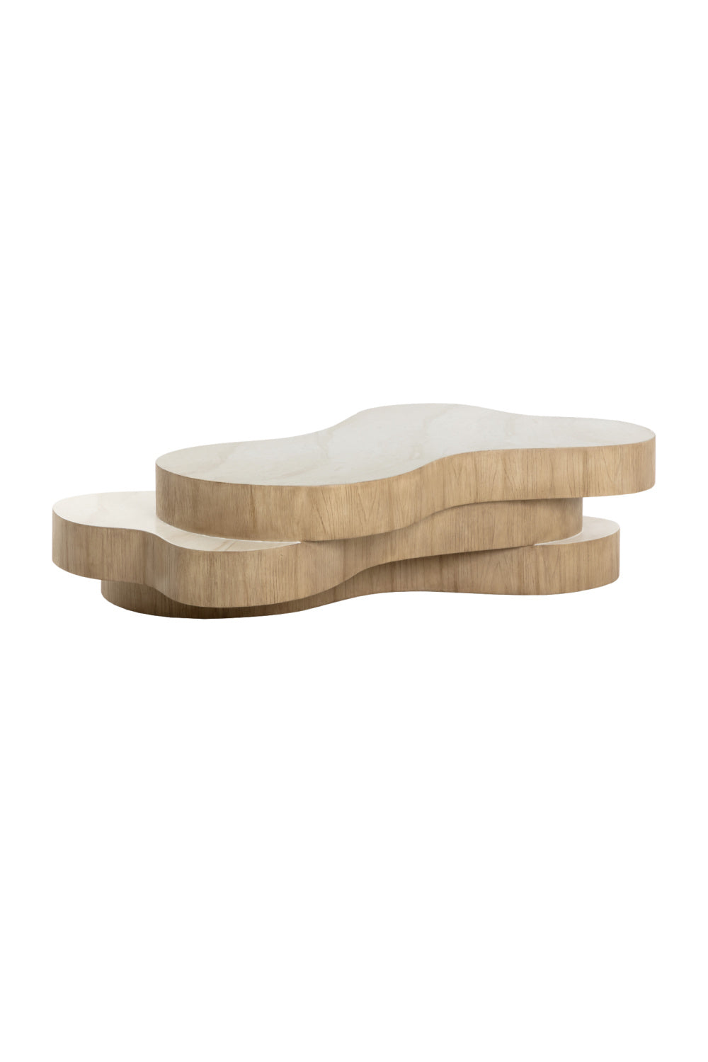 Layered Freeform Indoor/Outdoor Coffee Table by Splendido Geddes, alternate view 3