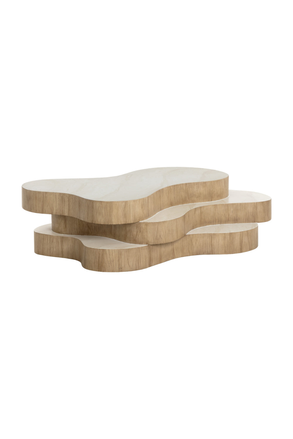 Layered Freeform Indoor/Outdoor Coffee Table by Splendido Geddes, alternate view 5