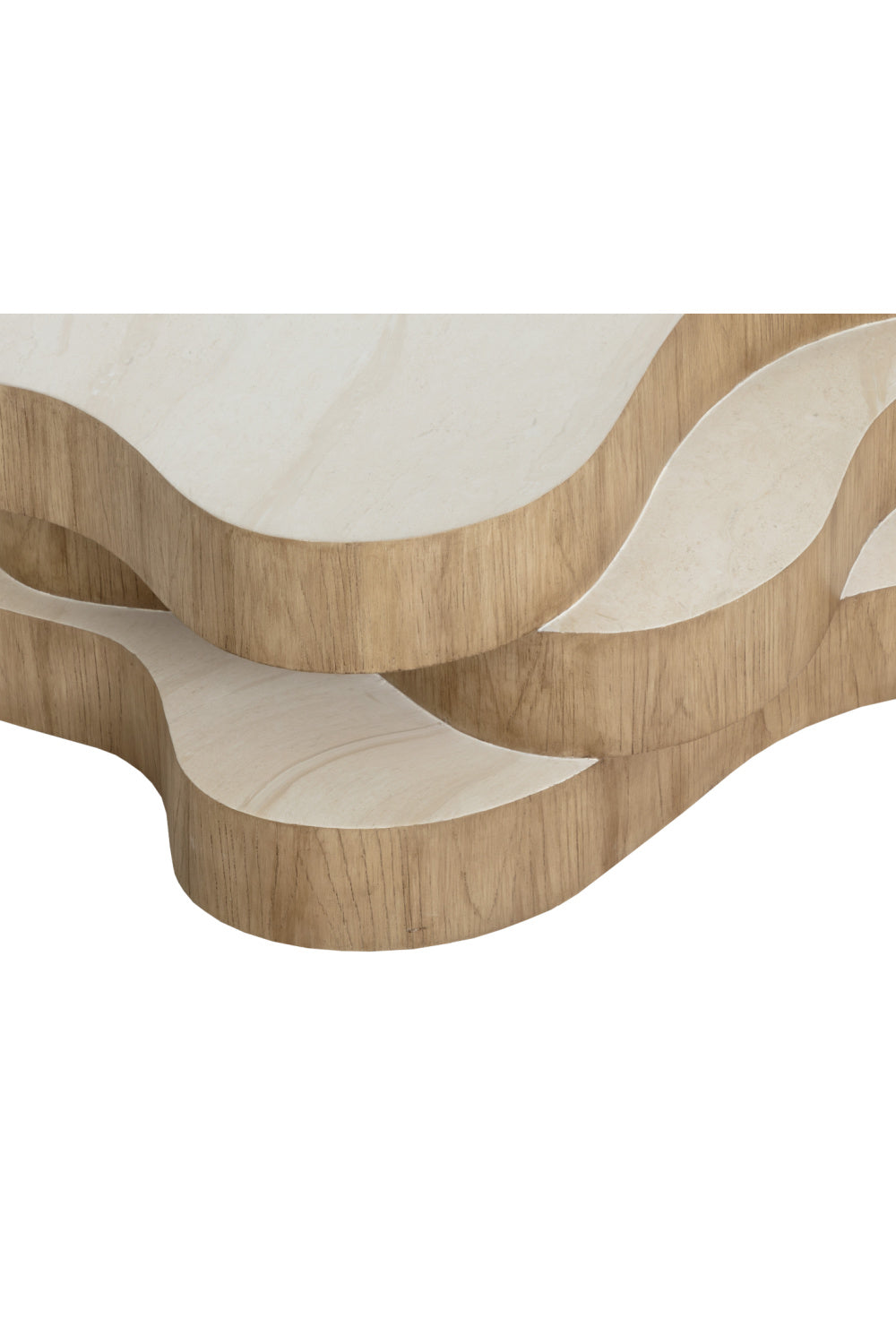 Layered Freeform Indoor/Outdoor Coffee Table by Splendido Geddes, alternate view 6